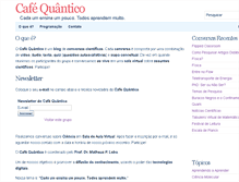 Tablet Screenshot of cafequantico.com.br